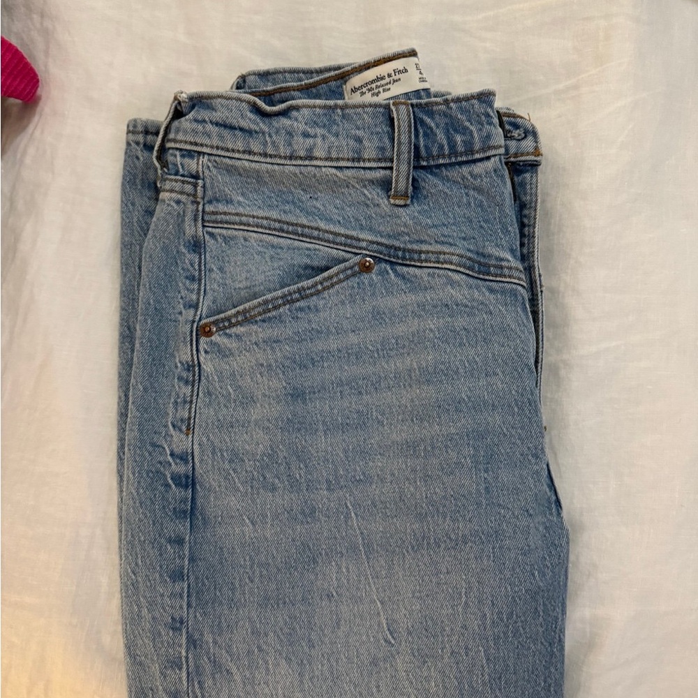 Abercrombie high rise 90s relaxed jeans